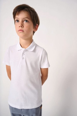 iDeal Basic Brand IB297 - Polo piqué enfant