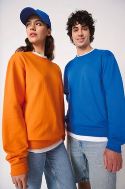 iDeal Basic Brand IB400 - Unisex basic round neck tubular sweatshirt