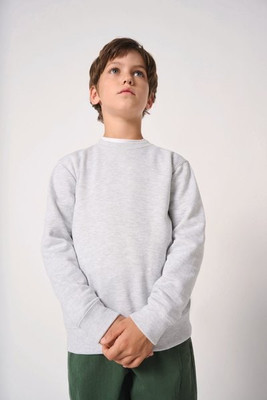 iDeal Basic Brand IB401 - Sweat-shirt col rond enfant