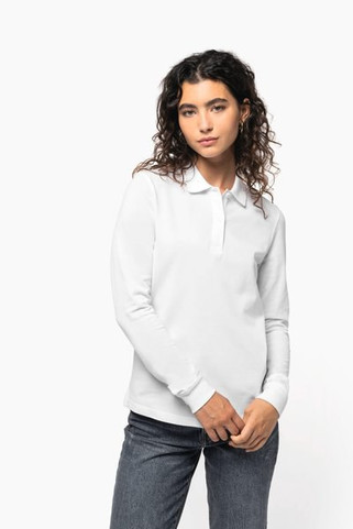 Kariban K2028 - Polo piqué manches longues Bio180 femme