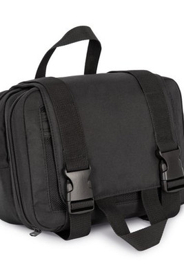 Kimood KI0370 - Trousse de toilette recyclée avec double compartiment