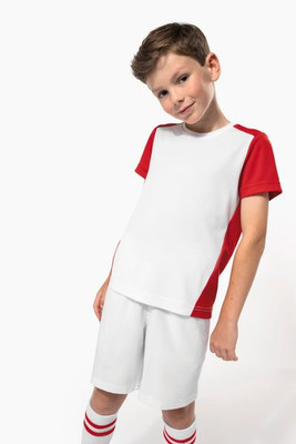 PROACT PA4016 - T-shirt de sport écoresponsable bicolore enfant