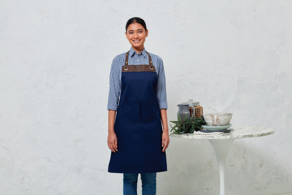 Premier PR123 - Tablier à bavette Espresso