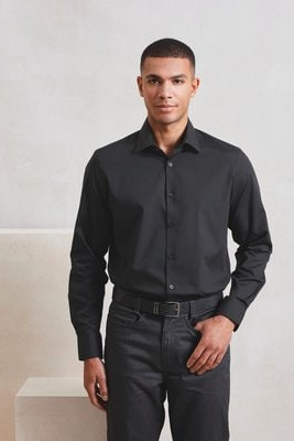 Premier PR203 - Chemise popeline RECYCLIGHT à manches longues pour homme