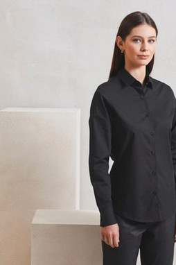 Premier PR303 - Chemise popeline RECYCLIGHT à manches longues pour femme