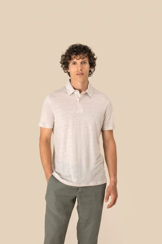 Spasso SP217 - Polo en lin homme