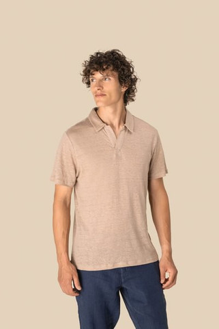 Spasso SP220 - Polo en lin homme