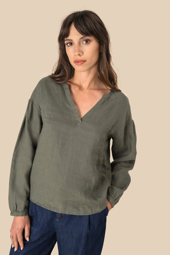 Spasso SP524 - Blouse en lin femme