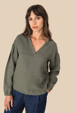 Spasso SP524 - Blouse en lin femme