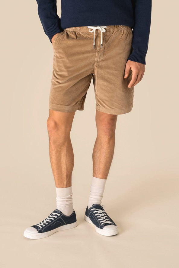 Spasso SP742 - Short écoresponsable en velours côtelé homme