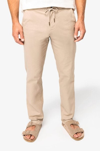 Spasso SP708 - Eco-friendly mens linen and organic cotton trousers
