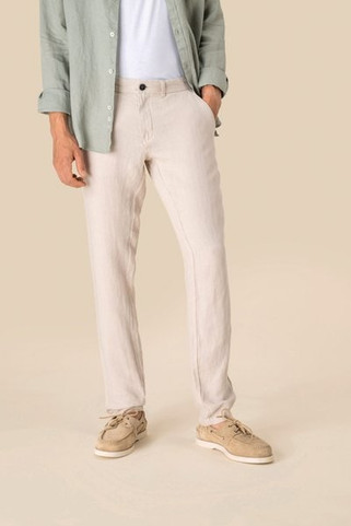 Spasso SP710 - Mens Linen Trousers