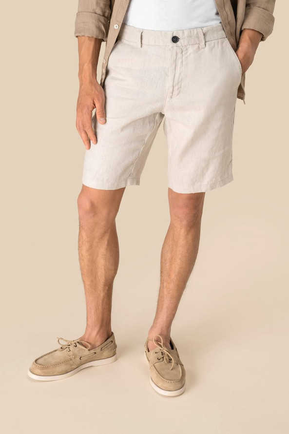 Spasso SP711 - Bermuda en lin homme