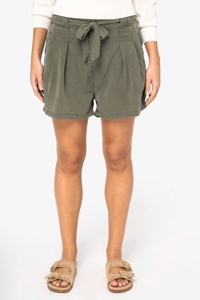 Spasso SP725 - Eco-friendly Ladies' Washed Effect Lyocell Trousers