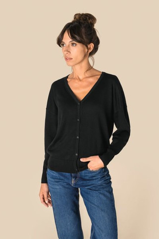 Spasso SP922 - Cardigan écoresponsable en lyocell femme