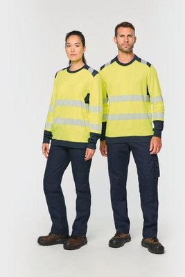 WK. Designed To Work WK361 - Recycled safety T-Shirt long sleeves