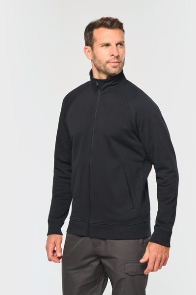 WK. Designed To Work WK406 - Veste molleton coton manches raglan unisexe