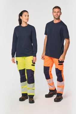 WK. Designed To Work WK760 - Pantalon de sécurité recyclé multipoches unisexe