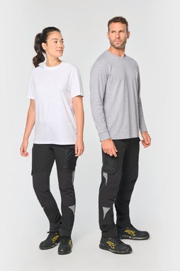 WK. Designed To Work WK746 - Pantalon stretch recyclé multipoches unisexe