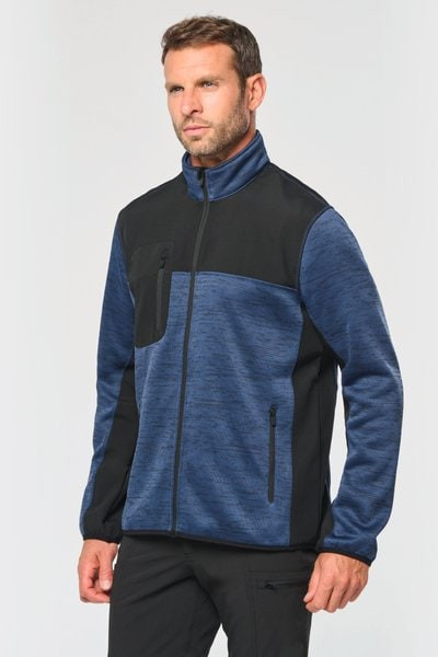 WK. Designed To Work WK9108 - Veste recyclée en polytricot homme