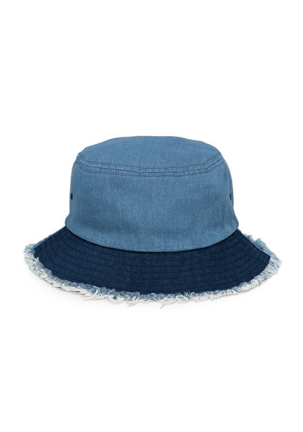 Capstone Distressed Denim Bucket Hat - Distressed Denim Bucket Hat