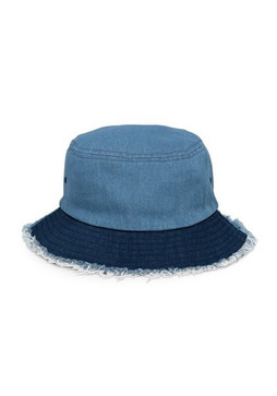 Capstone Distressed Denim Bucket Hat - Bob en jean effet usé