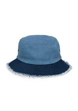 Capstone Distressed Denim Bucket Hat - Distressed Denim Bucket Hat