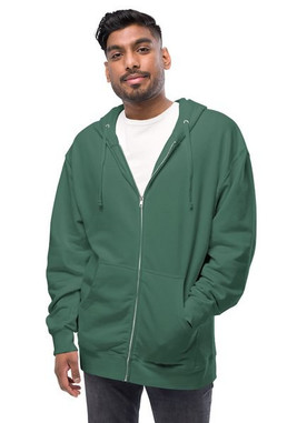 Independent Trading Co. SS4500Z - Sudadera polar con capucha y cremallera unisex