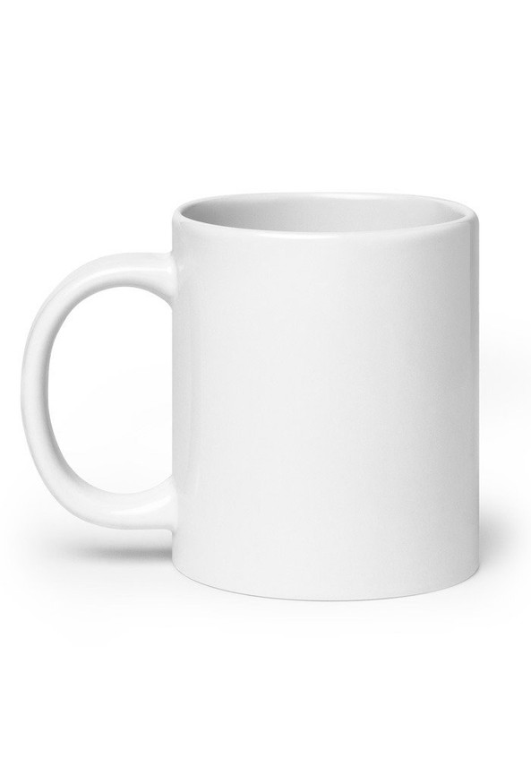 White Glossy Mug 20 oz - Egotier 19-16586