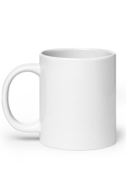 White Glossy Mug 20 oz - Egotier 19-16586