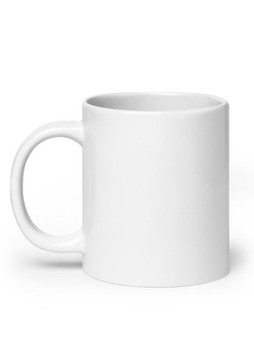 White Glossy Mug 20 oz - Egotier 19-16586