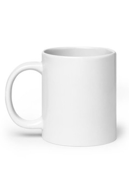 White Glossy Mug 20 oz - Egotier 19-16586