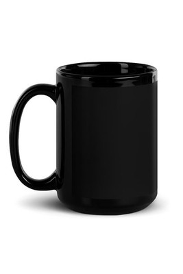 Black Glossy Mug 15 oz - Egotier 300-9324