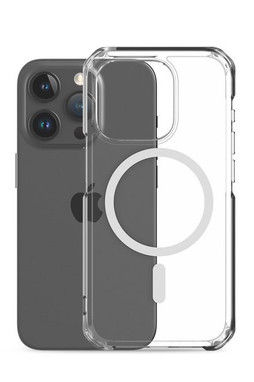 Coque transparente pour iPhone® avec MagSafe® iPhone 15 Pro - Egotier 799-20345