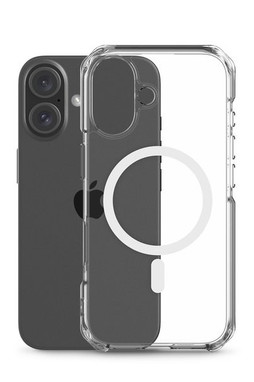 Coque transparente pour iPhone® avec MagSafe® iPhone 16 - Egotier 799-20348