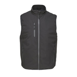 SOL'S 04809 - FALCON PADDED BW Unisex Lined Softshell Bodywarmer