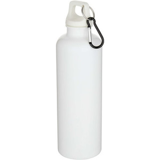 Oregon 750 ml solid colour RCS recycled plastic water bottle with carabiner   - EgotierPro 100878