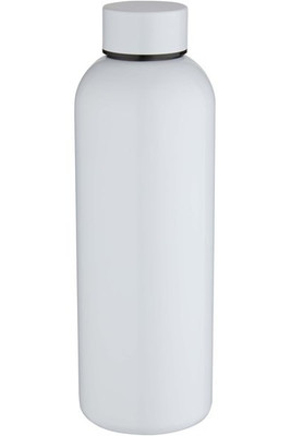 Spring jednościenna butelka na wodę o pojemności 750 ml do nadruku sublimacyjnego, wykonana ze stali nierdzewnej z recyklingu z certyfikatem RCS - EgotierPro 100921