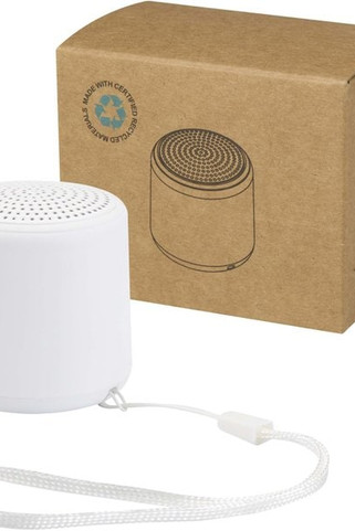 Velkis 3W recycled plastic wireless Bluetooth® speaker - EgotierPro 124485