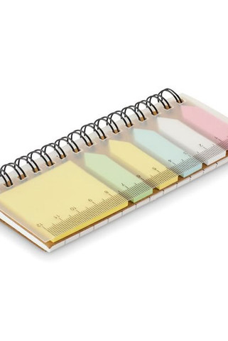 MEMORING Bloc-notes et marqueurs en PP - GiftRetail MO2823