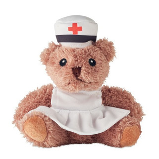 NURSE Teddybär Krankenschwester - GiftRetail MO2839