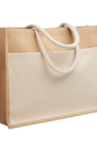 BAGA Jute boodschappentas - GiftRetail MO2858