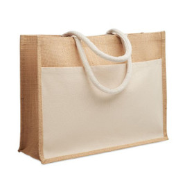 BAGA Jutowa torba na zakupy - GiftRetail MO2858