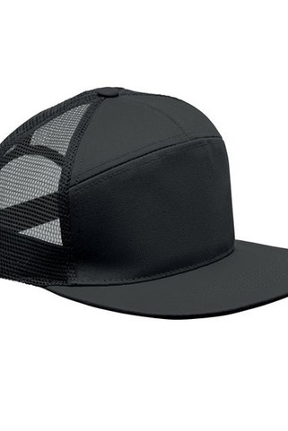 BEAD 7 panel flat visor cap - GiftRetail MO2866