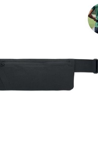 MODERATE Sports waist bag 600D RPET - GiftRetail MO2945