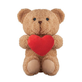 SNUGGLE Teddy bear with heart 23cm - GiftRetail MO2949