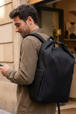 UNITON 15" rolltop laptop rugzak - GiftRetail MO2969