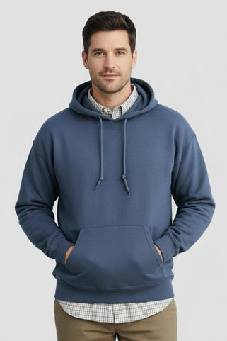 Gildan sweatshirt for men blue