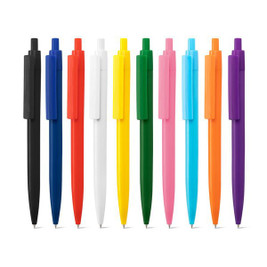 ABS ballpoint pen with solid glossy finish - Egotier 91982