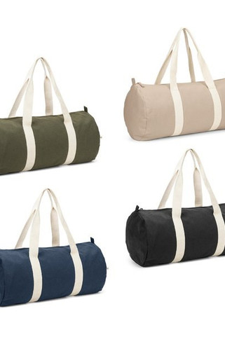 Sporttasche aus recyceltem Baumwolle und recyceltem Polyester (380 g/m²) - Egotier 92535